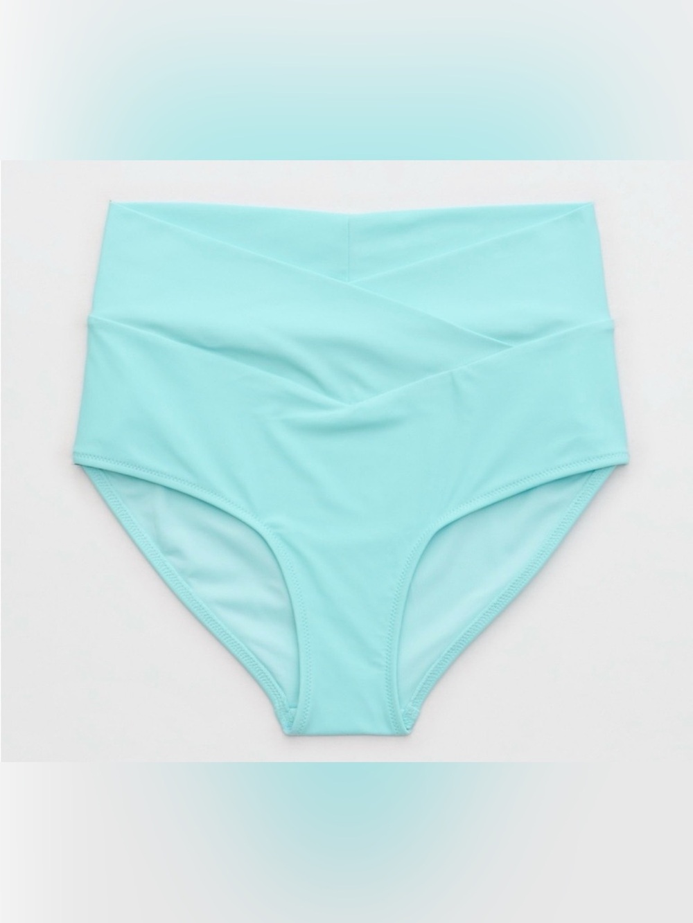 NWT Aerie High Waisted Crossover Bikini Bottoms Size XXL *FLAW*